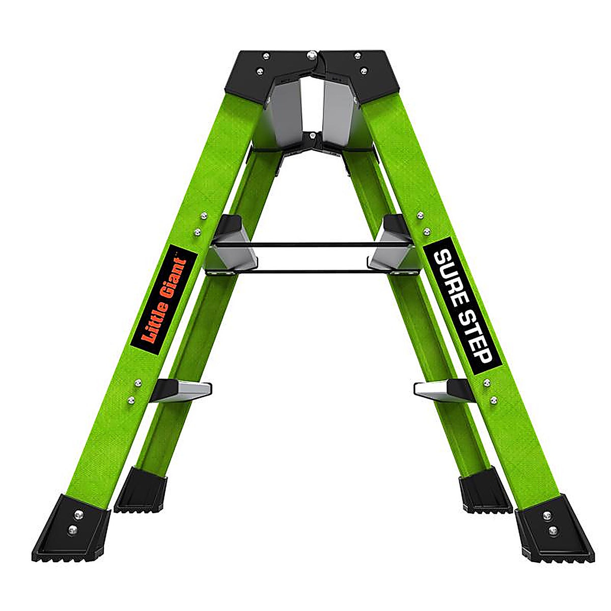 Little Giant - 11953 - Sure Step 25.98 in. H X 11.8 in. W X 8 in. D 375 lb. capacity 3 step Resin Step Stool