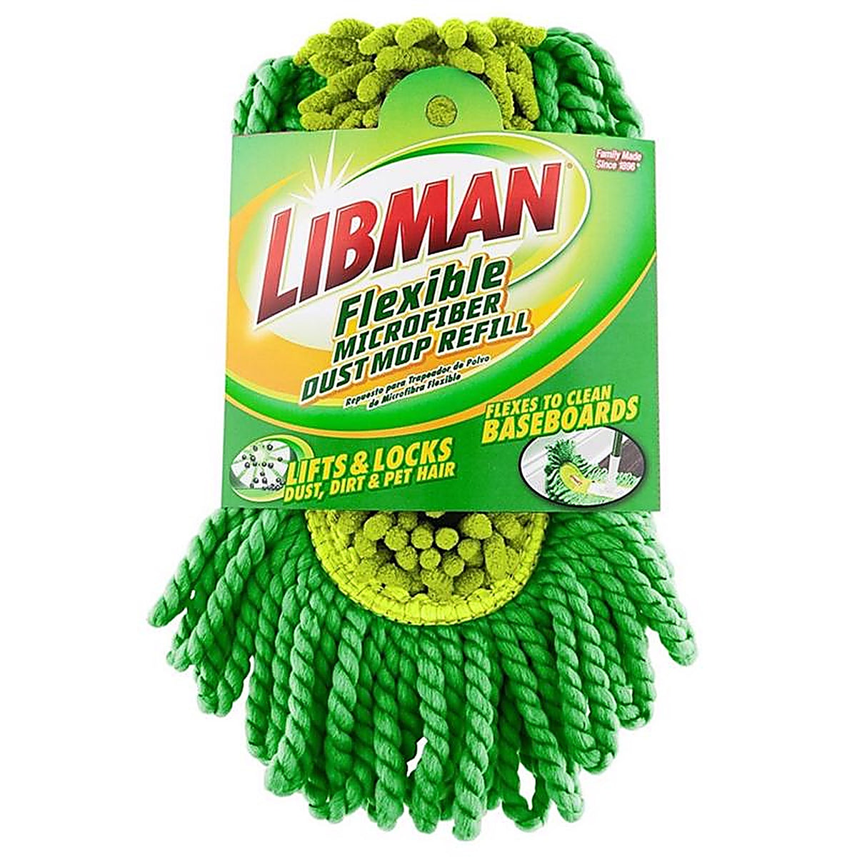 Libman - 1557 - Dust Microfiber Mop Refill 1 pk