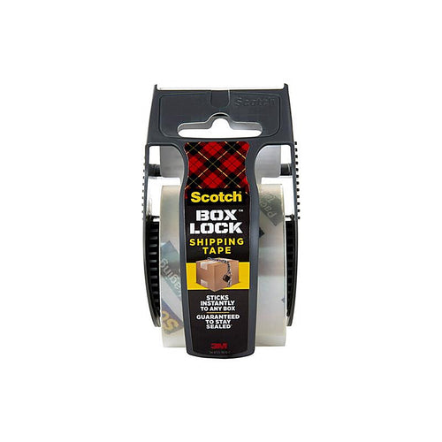 3M - 195 - Scotch Box Lock 1.88 in. W X 22.2 yd L Packing Tape Clear