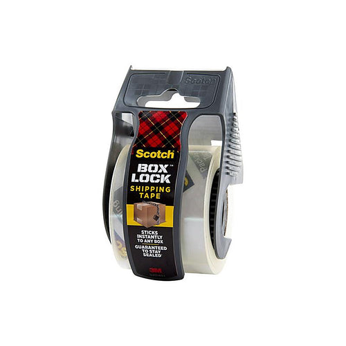 3M - 195 - Scotch Box Lock 1.88 in. W X 22.2 yd L Packing Tape Clear