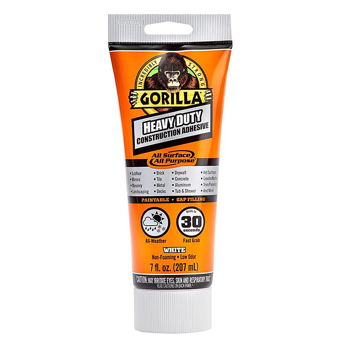 Gorilla - 108724 - All Purpose Construction Adhesive 7 oz