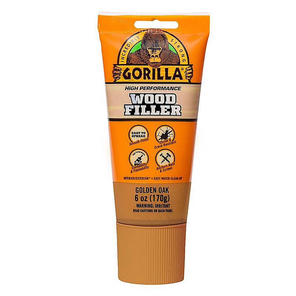 Gorilla - 112125 - Golden Oak Wood Filler 6 oz