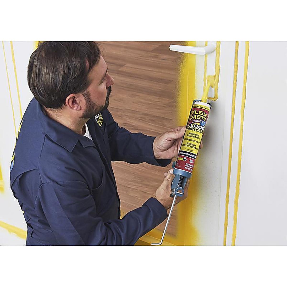 Flex Seal - RPSYELR10 - Flood Protection Yellow Rubber Coating 9 oz
