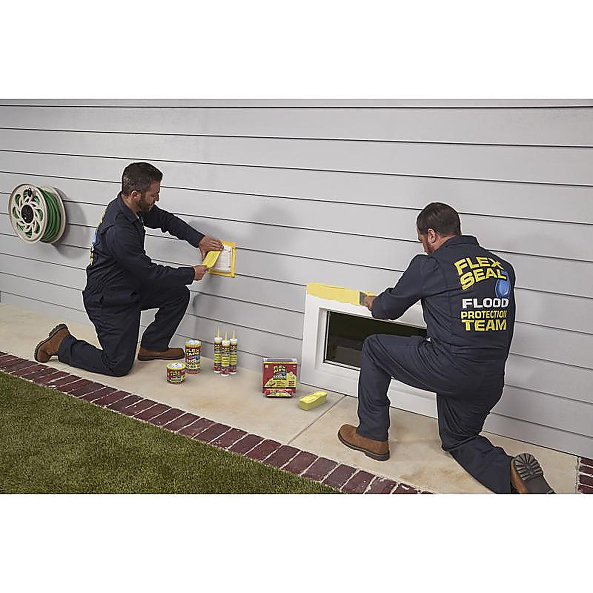 Flex Seal - RTSYELR0420 - Flood Protection 3.75 in. W X 20 ft. L Yellow Waterproof Repair Tape