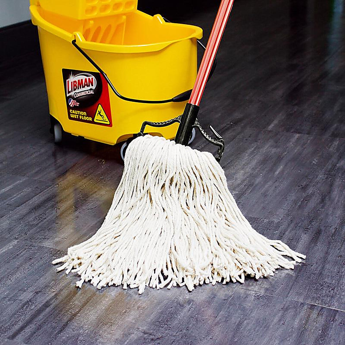 Libman - 1095 - 32 qt Mop Bucket Yellow