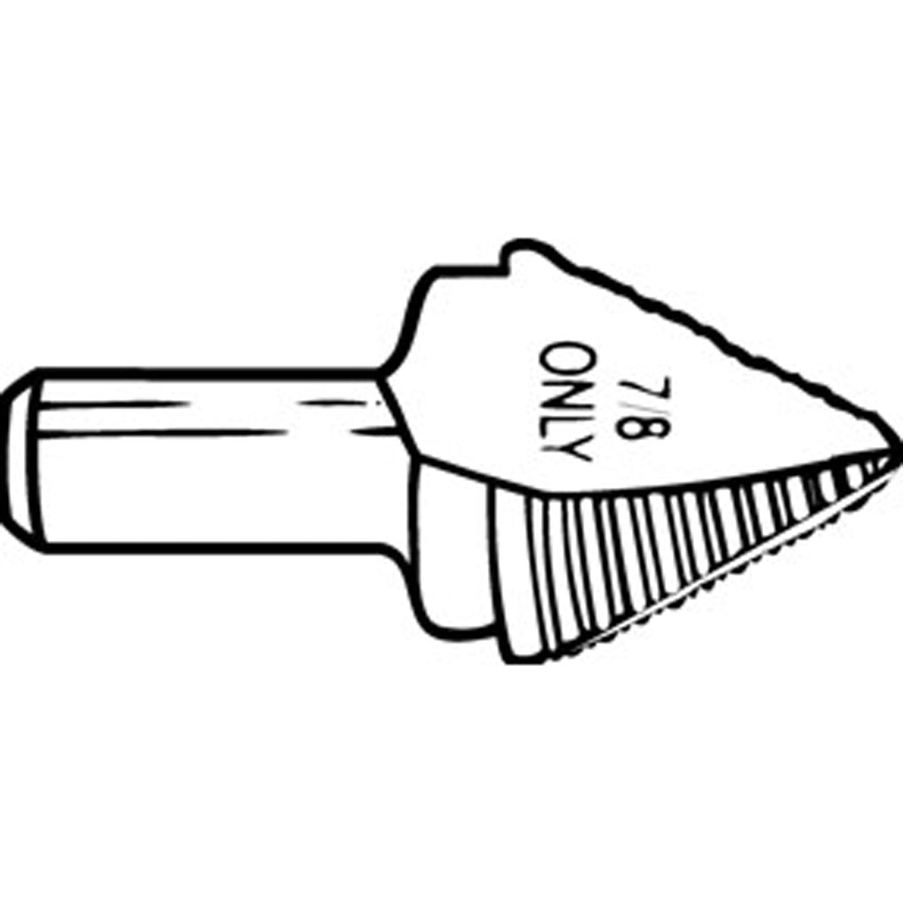 IRWIN - 10311 - #11 High Speed Steel Fractional Self-Starting Drill Bit, 7/8 in