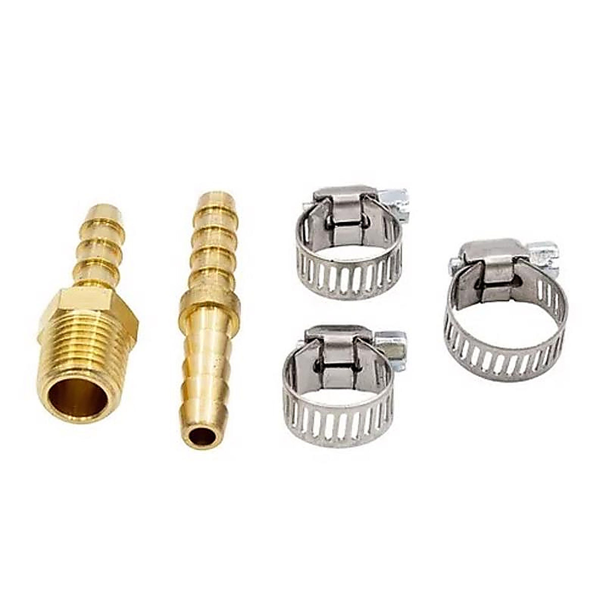 Tru-Flate - TRFL41303 - Air Hose Repair Kit For Male Hose Fitting 1/4 in. 5 pc