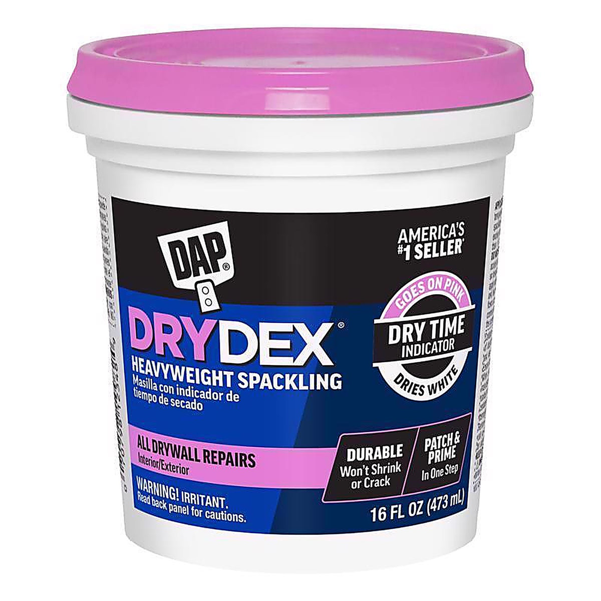 DAP - 7079812348 - Drydex Ready to Use Pink Spackling Compound 16 oz