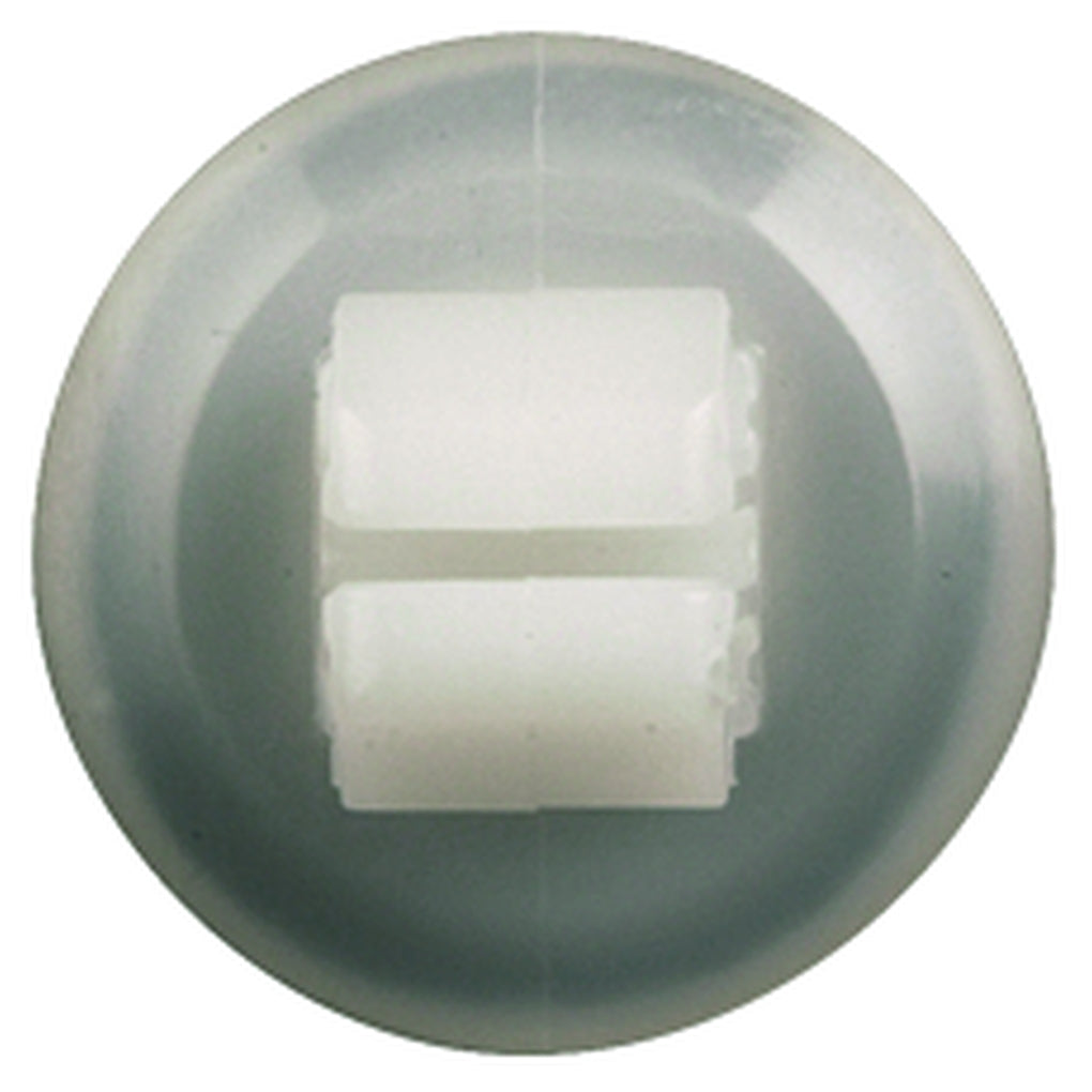 Disco|10392PK|9mm Stem Length 18mm Head Diameter, White Nylon Rocker Panel Mldg. Clips