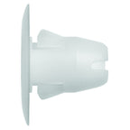Disco|10467PK|9mm Hole Size 19mm Head Diameter, White Nylon Door Panel Nuts