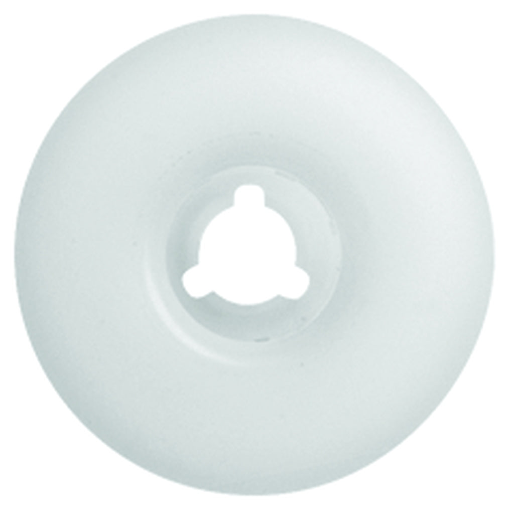 Disco|10467PK|9mm Hole Size 19mm Head Diameter, White Nylon Door Panel Nuts