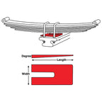 SPC - 10504 - Ma Bz Shims 3 X 6 X 0.5deg (6)