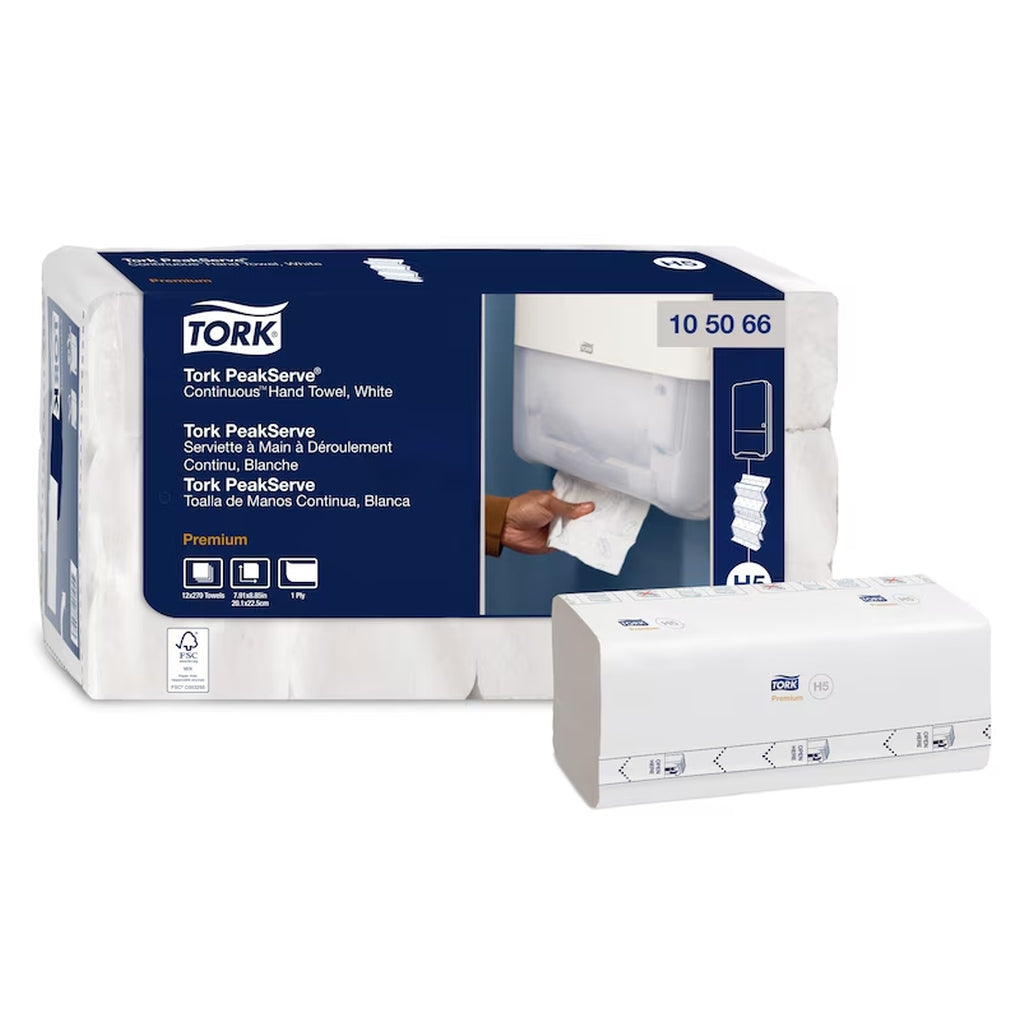 Tork - 105066 - PeakServe Continuous Hand Towel - 12/Case