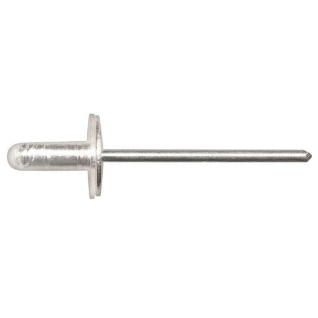 Disco|10510PK|5mm Diameter 3mm - 8mm Grip Range, Nylon Capped Alum/Steel Pop Rivets