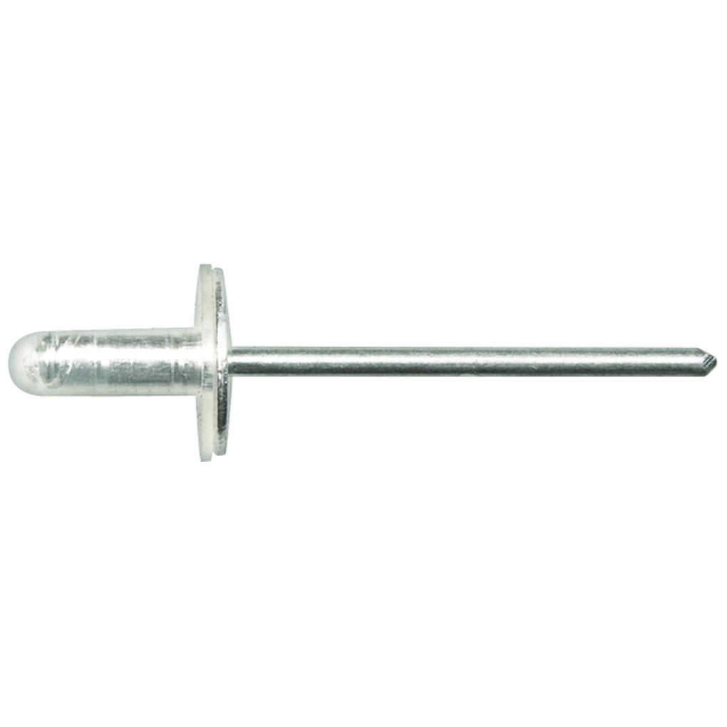 Disco|10510PK|5mm Diameter 3mm - 8mm Grip Range, Nylon Capped Alum/Steel Pop Rivets