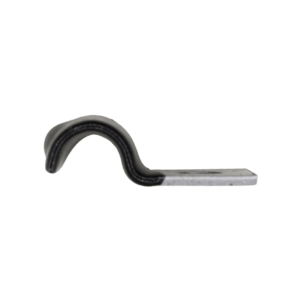 Auveco - 10609 - Half Clamp 1/4 in - Galvanized Vinyl Coated