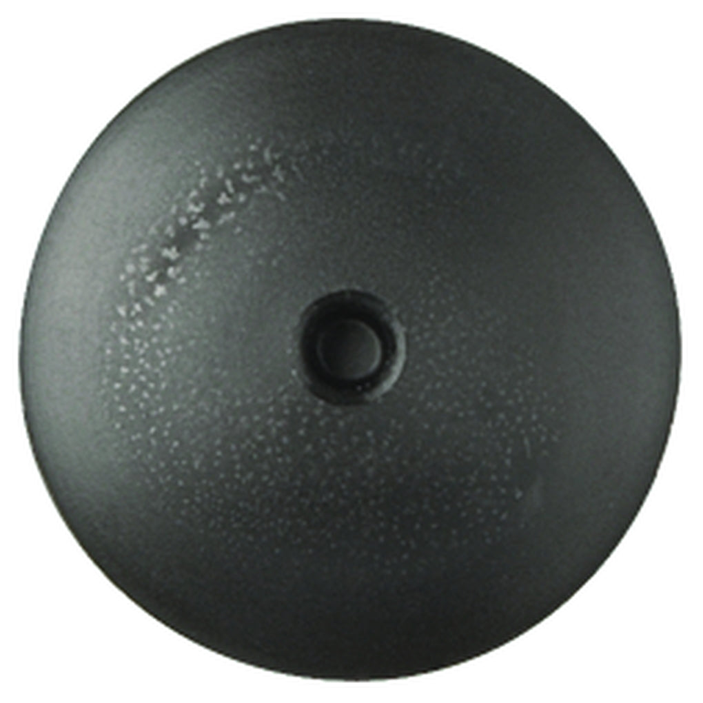 Disco|10611PK|7.25mm Hole Size 20mm Head Diameter, Black Nylon Shield Retainers