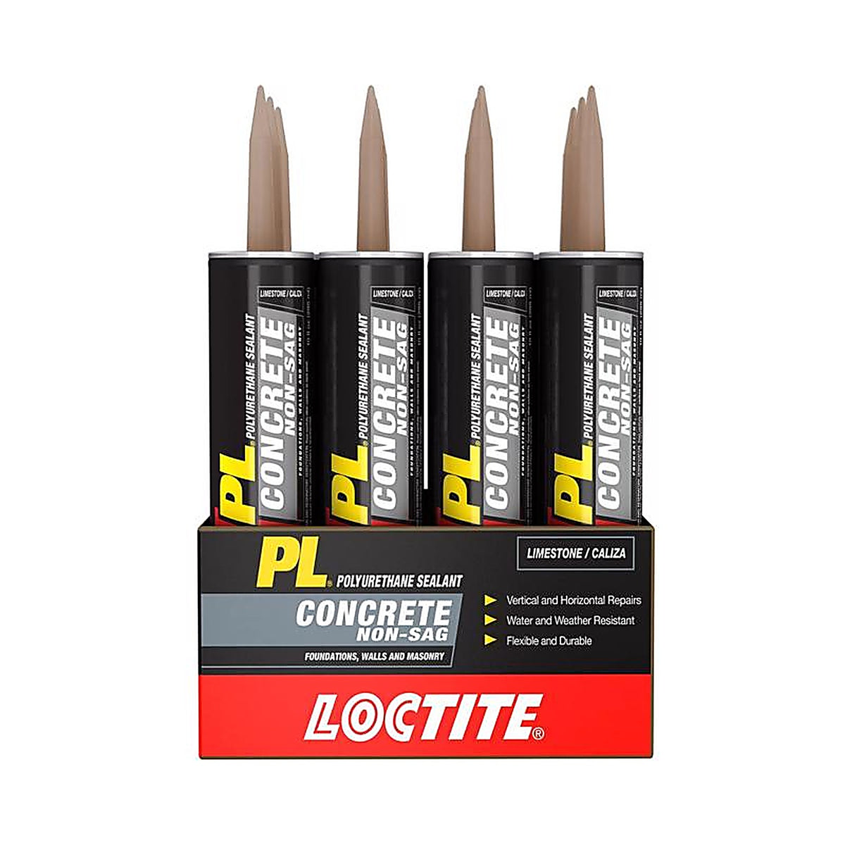 Loctite - 1618522 - PL Limestone Polyurethane Concrete and Masonry Filler and Sealant 10 oz