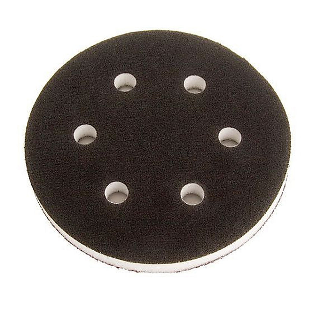 Mirka - 1066 - Grip Faced Interface Pad, 6 Inch Diameter X 1/2 Inch Thk, Hook and Loop Attachment