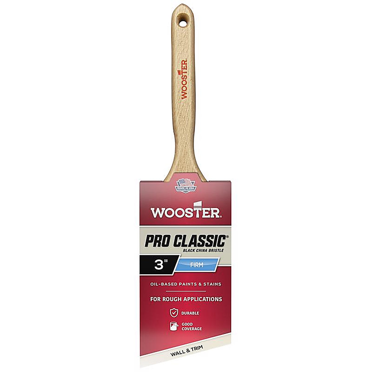 Wooster - Z1293-3 - Pro Classic 3 in. Angle Paint Brush