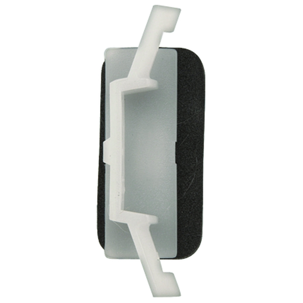 Disco|10742PK|4 x 9mm Hole Size 34mm Across the Top, White Nylon Drip Moulding Clips