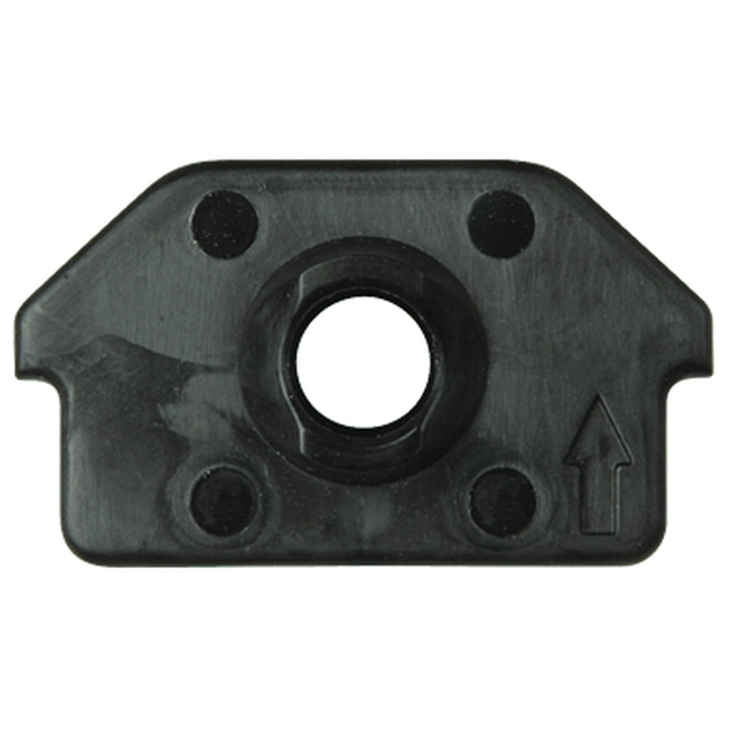 Disco|10745PK|5.5 - 6mm Screw Size 9mm Stem Length, Black Nylon Bumper Screw Grommets