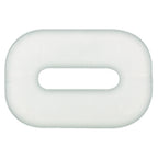 Disco|10808PK|#6 (3.5mm) Hole Size 7mm Stem Length, White Nylon Rocker Trim Screw Grommets
