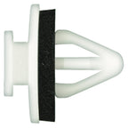 Disco|10839PK|8.5mm Hole Size 13mm Stem Length, White Nylon Door Panel Retainers