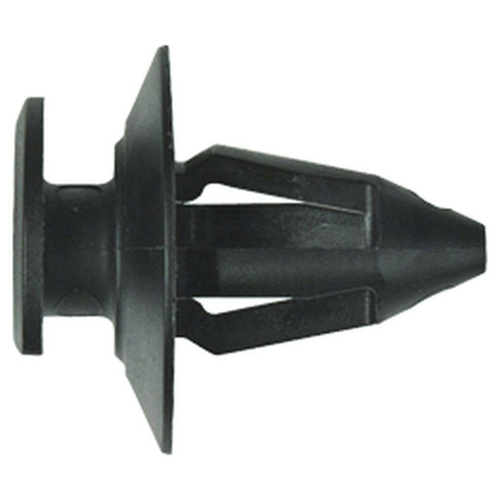 Disco|10945PK|8mm Hole Size 14mm Stem Length, Black Nylon Door Trim Panel Clips