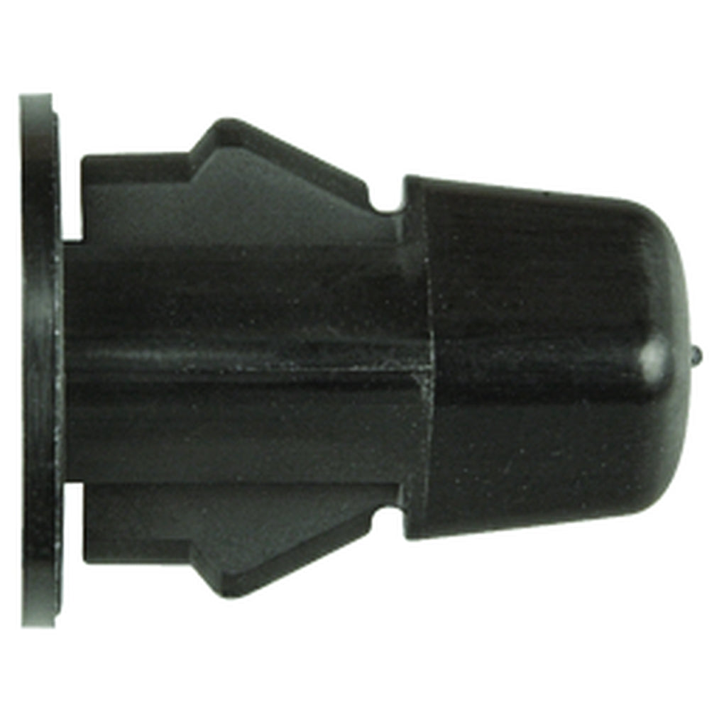Disco|10988PK|5.5mm Hole Size 18mm Stem Length, Black Nylon Fender Liner Grommets