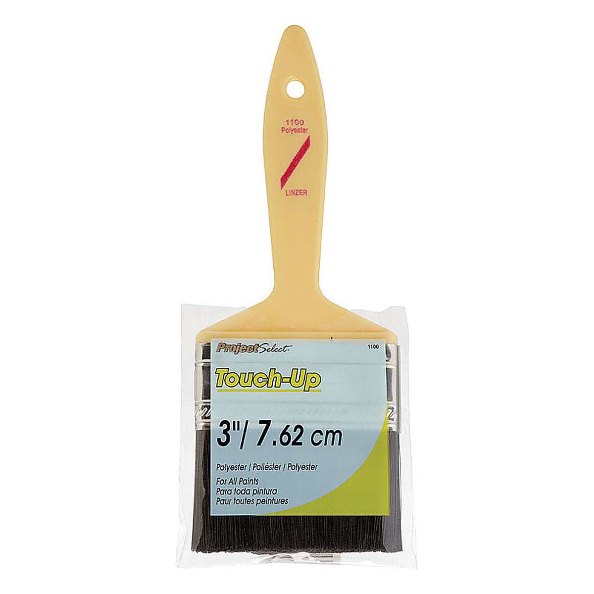 Linzer - 1100-30 - Project Select 3 in. W Flat Touch-Up Paint Brush
