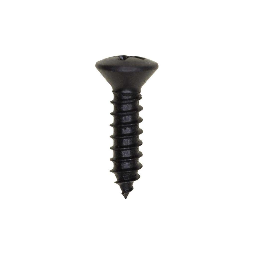 Auveco - 11086 - #10 X 3/4 in Phillips Oval Head Tapping Screw - Black Oxide