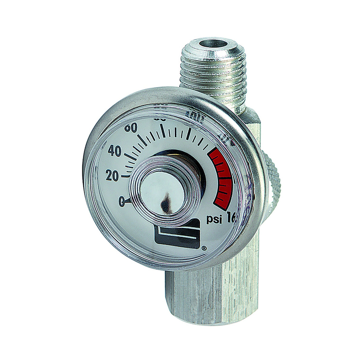 Tru-Flate - TRFL41135 - Steel Air Line Regulator with Gauge 1/4 in. NPT 150 psi 1 pc