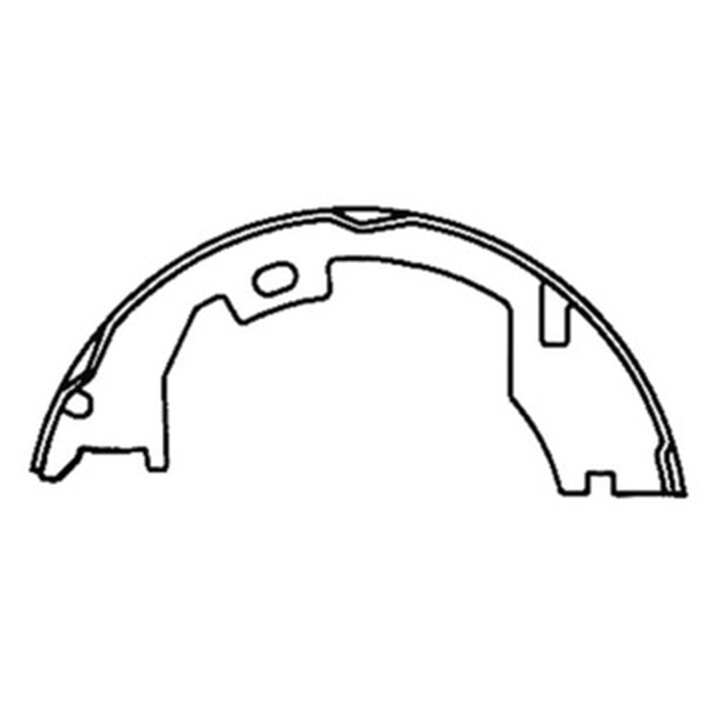 Centric - 111.08540 - Centric Brake Shoes