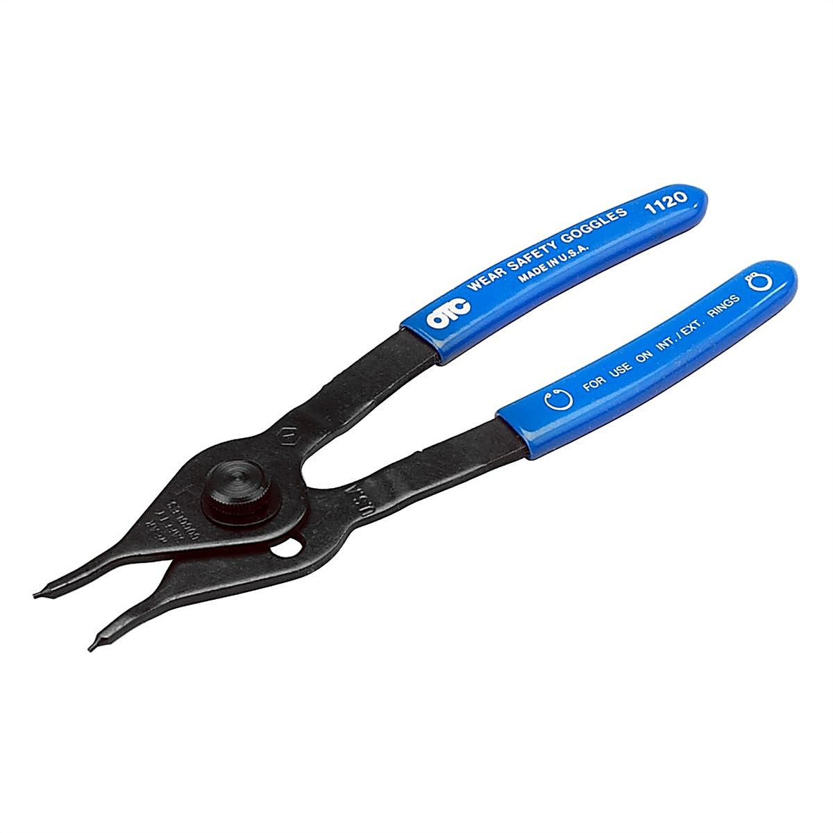 OTC - 1120 - Convertible Snap Ring Pliers .038-inch Diameter, 0 Degree Tip