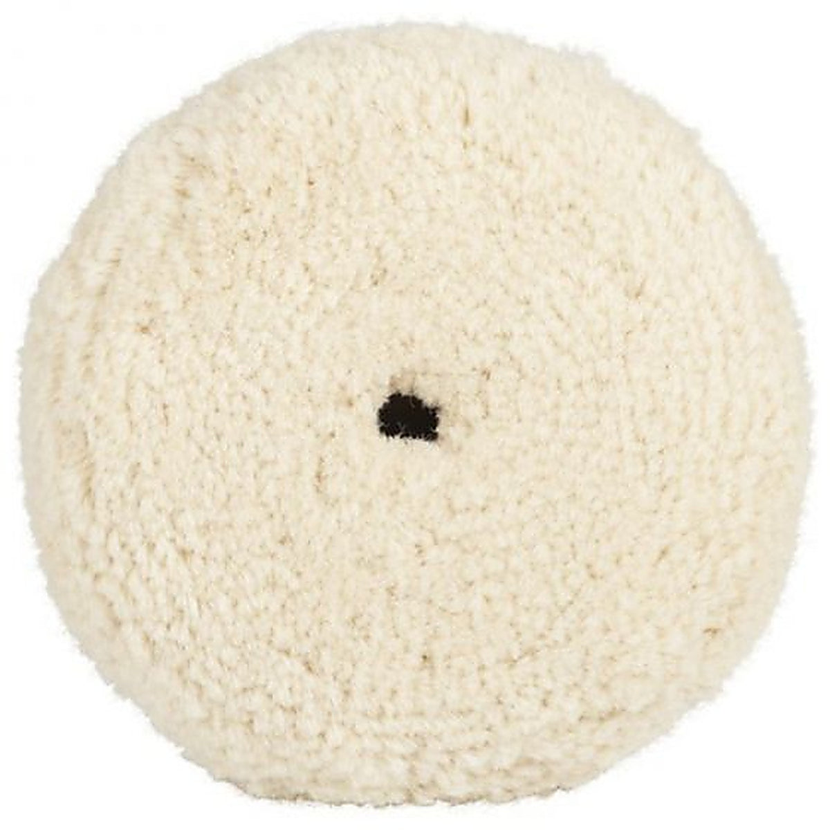 Wizards - 11203 - Finish Cut Buffing Pad, 7-1/2 Inch Overall Diameter, Hook and Loop, White
