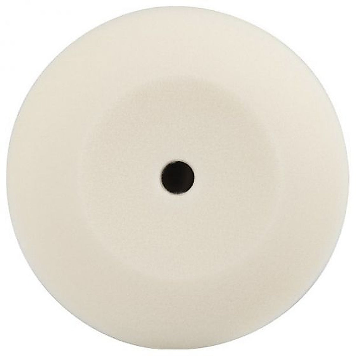 Wizards - 11205 - Medium Density Buffing Pad, 8-1/2 Inch Overall Diameter, Hook and Loop, White
