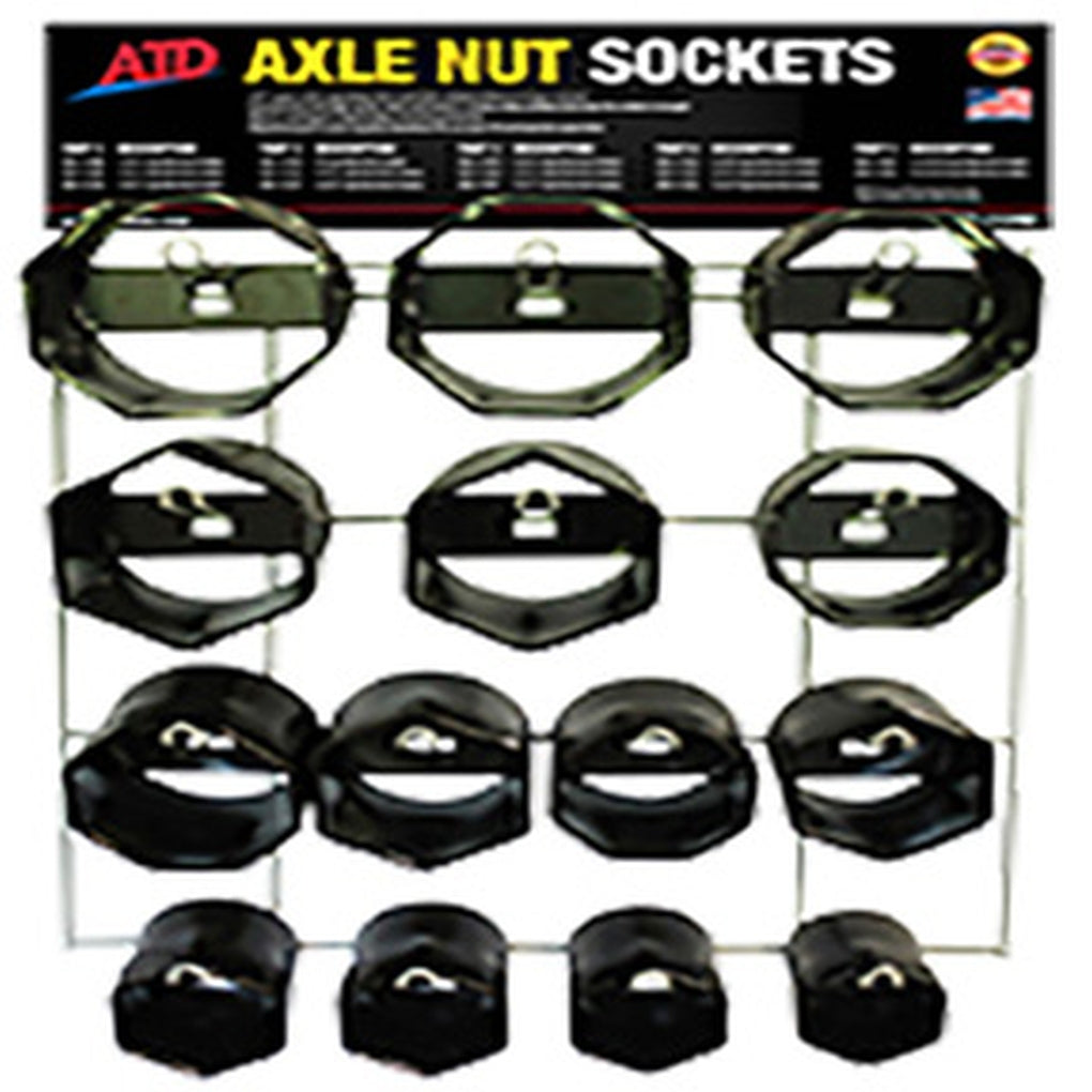 ATD - 11292 - 14 Pc. Axle Nut Socket Display