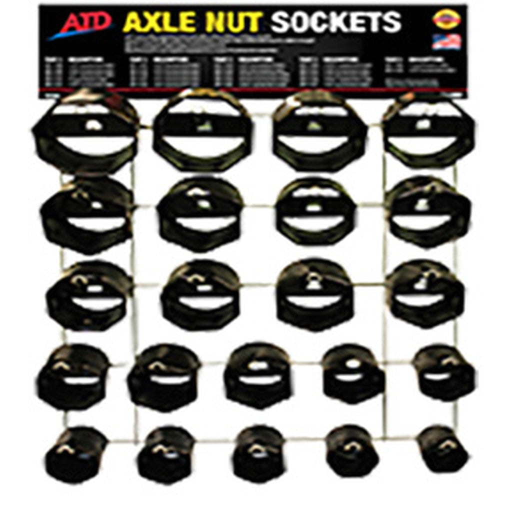 ATD - 11293 - 22 Pc. Axle Nut Socket Display
