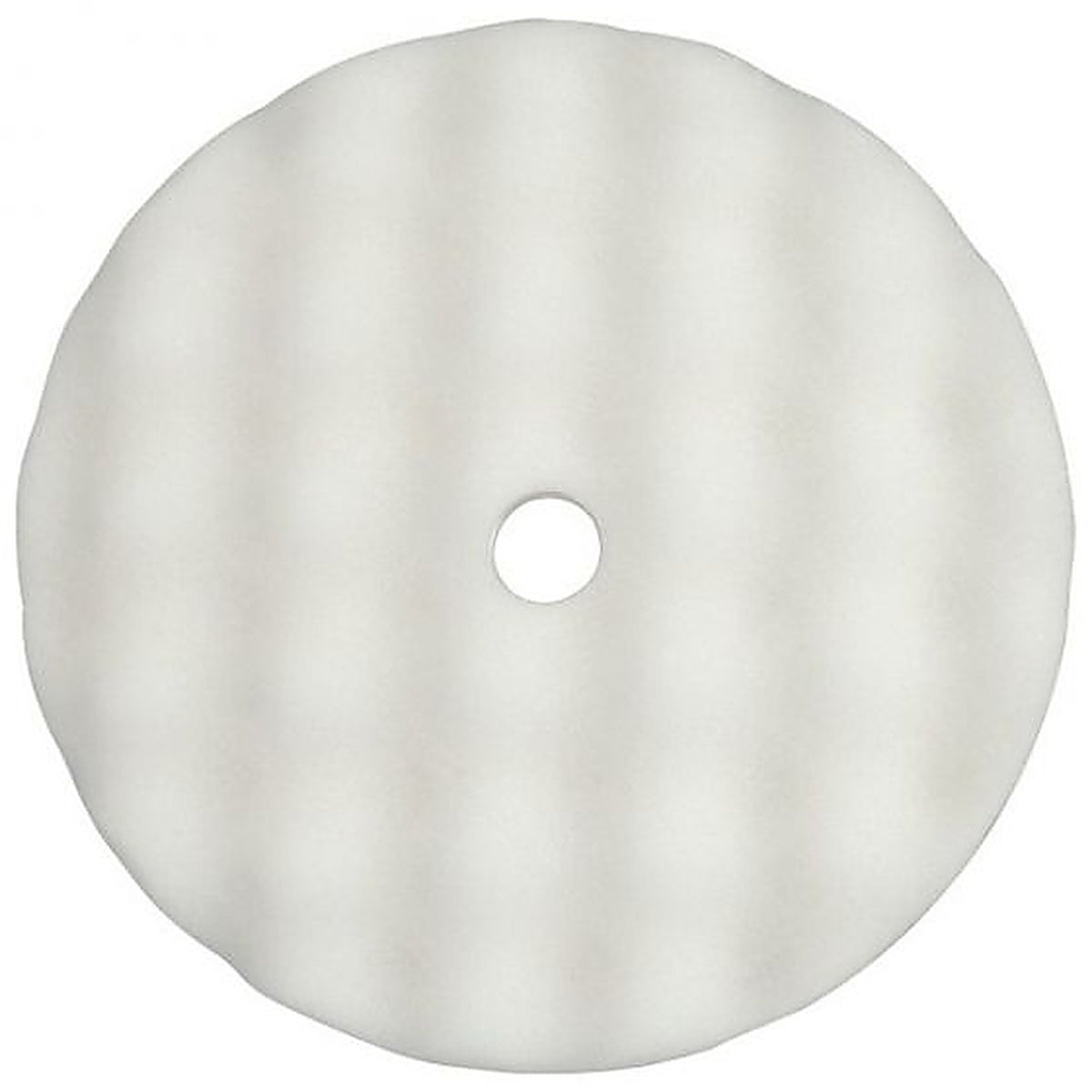 Wizards - 11310 - the Aggressor Cutting Pad, 8 Inch Overall Diameter, Hook and Loop, White