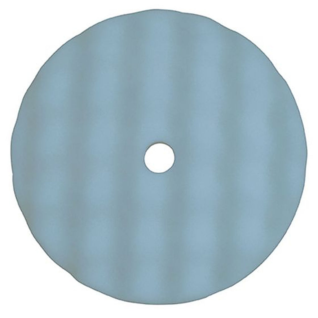 Wizards - 11314 - the Ultra Finishing Buffing Pad, 8 Inch Overall Diameter, Hook and Loop, Blue