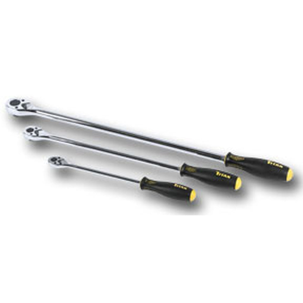 Titan - 11360 - 3 Pc. Low Profile Extra-Long Ratchet Set