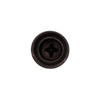 Auveco - 11455 - #8-18 x 3/4 in Phillips Oval Countersunk Washer Sems Tek - Phosphate