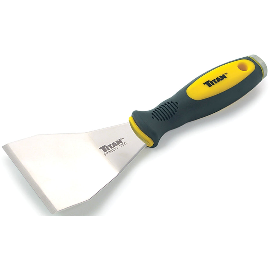 Titan - 11504 - 3 in Offset Rigid Stainless Steel Scraper
