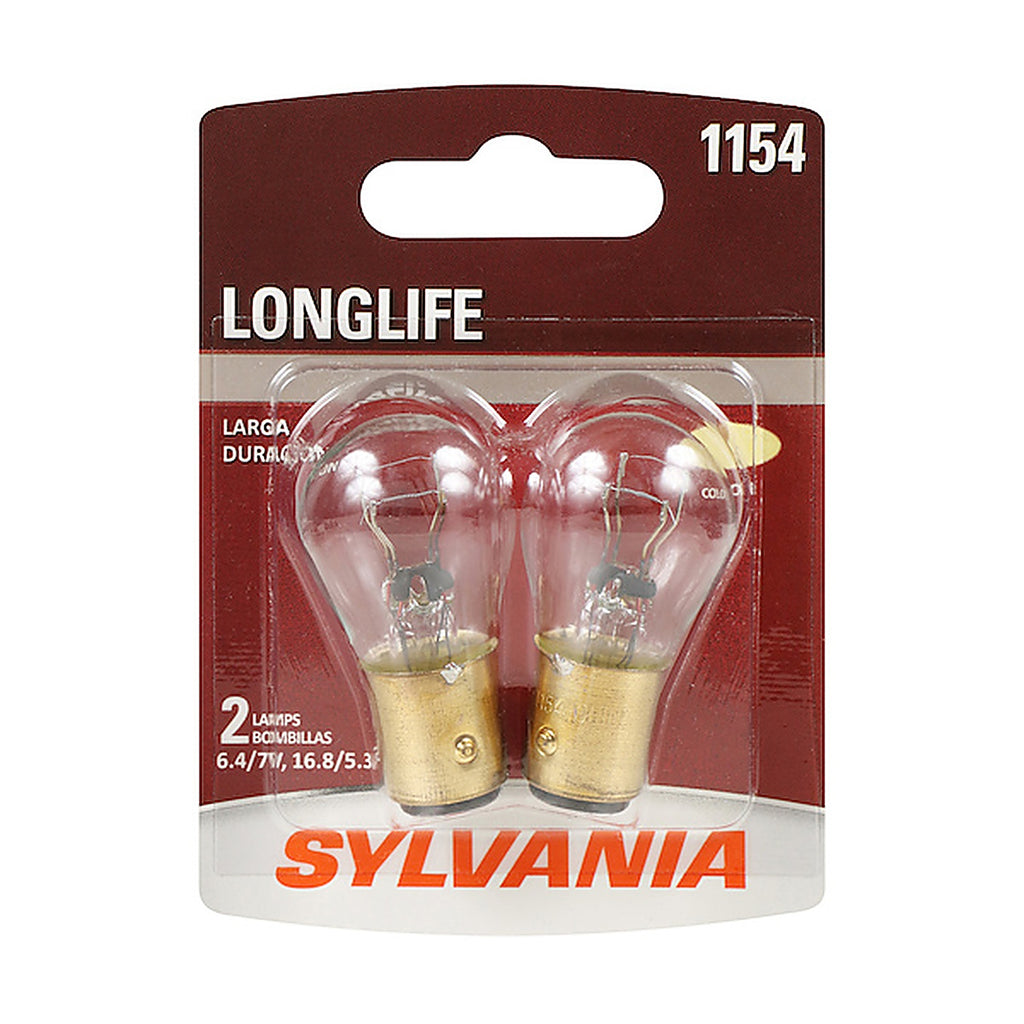 Sylvania - 1154LLBP2 - 1154 Long Life Mini Bulb, 2 Pack