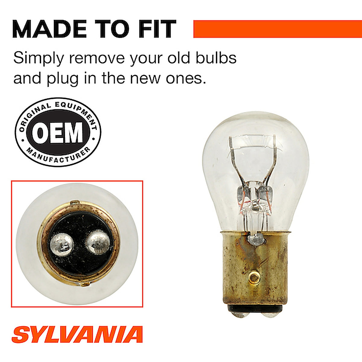 Sylvania - 1154LLBP2 - 1154 Long Life Mini Bulb, 2 Pack