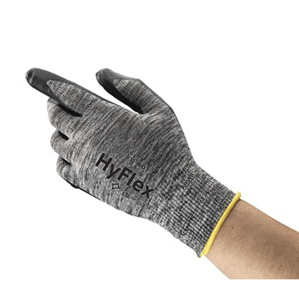 Ansell - 11-801 - HyFlex Black Foam Glove, XL - Pair