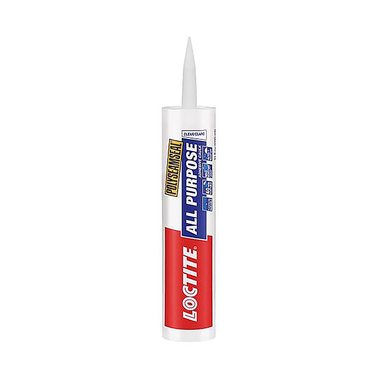 Loctite - 2154740 - Polyseamseal Clear Latex All Purpose Adhesive Caulk 10 oz