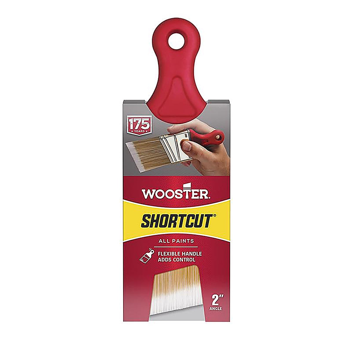 Wooster - Q3211 - Shortcut 2 in. W Angle Paint Brush
