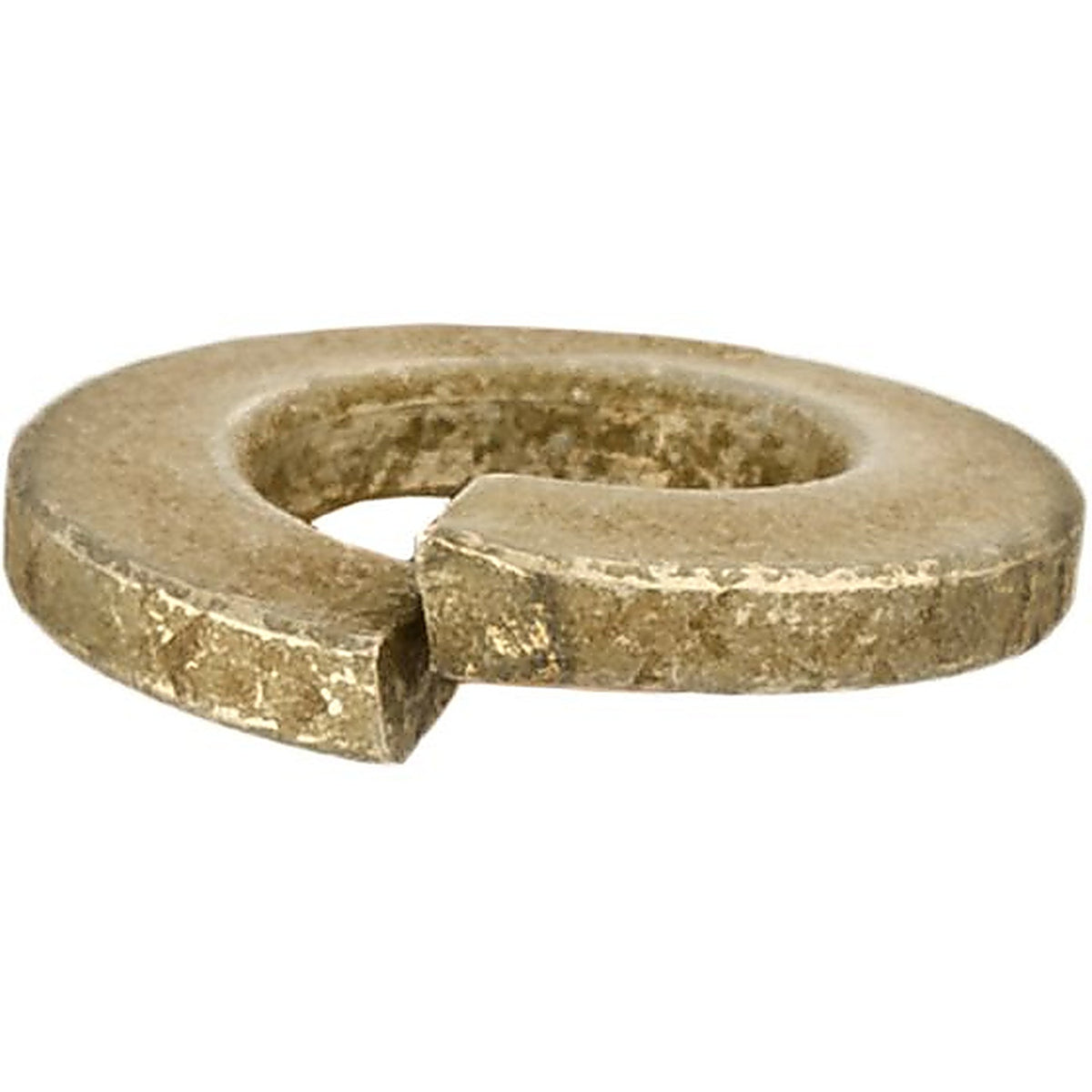 Auveco - 11928 - 7/16 High Alloy Split Lock Washer - Zinc/Yellow